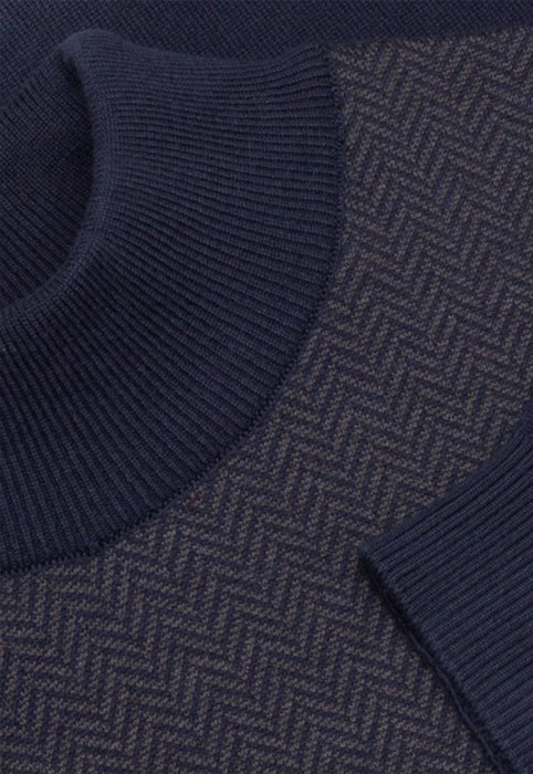 Водолазка MI-002/NAVY-GRAY